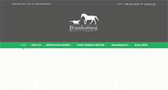 Desktop Screenshot of horseanddogtherapy.com